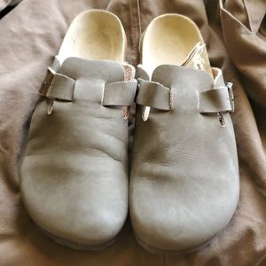 Birkenstock Bettula Fussbett Brown Clogs Sz 12